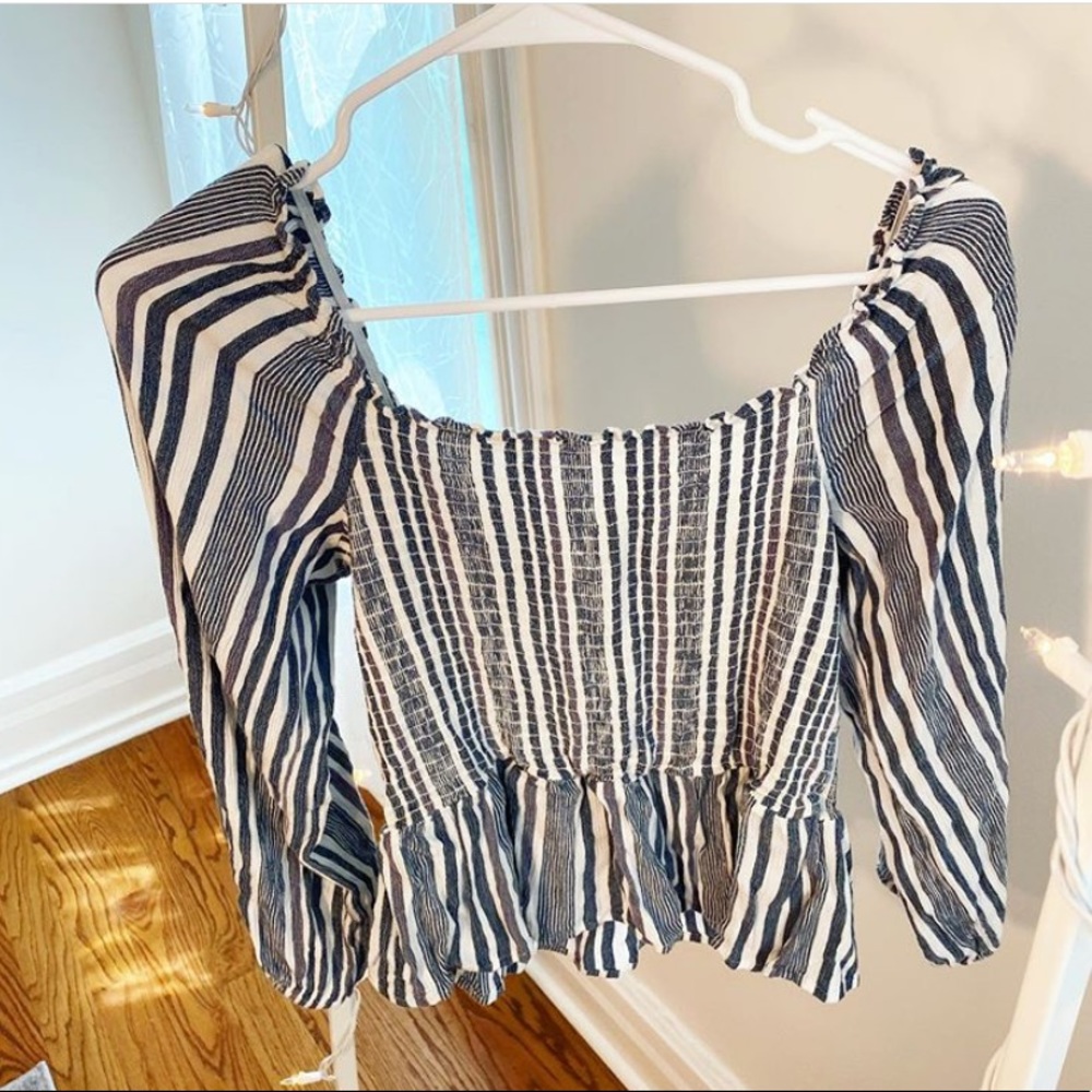 Off the shoulder blouse